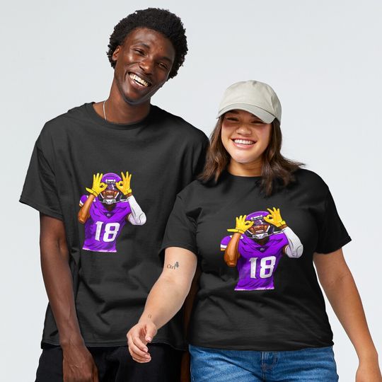 Discover Justin Jefferson Football T-Shirt