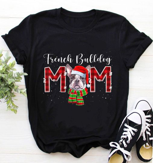 Discover French Bulldog Shirt /  French Bulldog T-shirt / Xmas Shirt