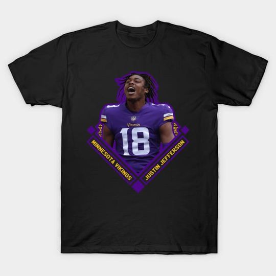 Discover Justin Jefferson Football T-Shirt