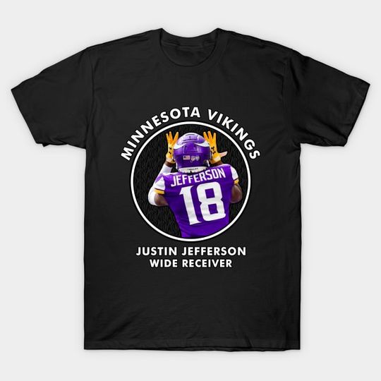 Discover Justin Jefferson Football T-Shirt