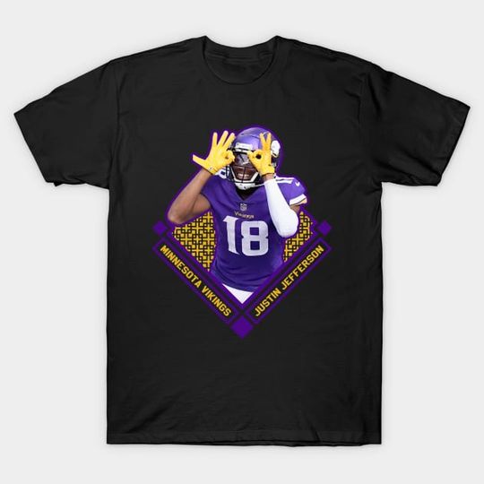 Discover Justin Jefferson Football T-Shirt