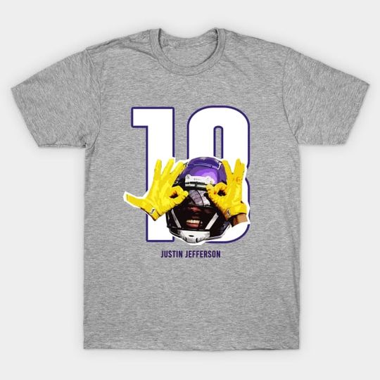 Discover Justin Jefferson Football T-Shirt
