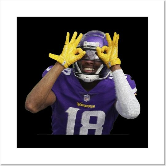 Discover Justin Jefferson Football Poster