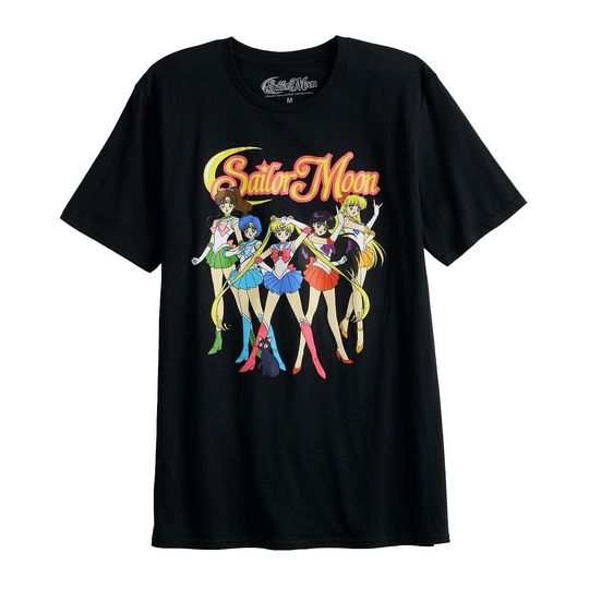 Discover SAILOR MOON Anime T-Shirt MENS SIZE, Sailor Moon Adult Unisex Men T-Shirt