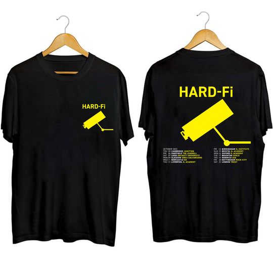 Discover Hard-Fi 2023 UK Tour Shirt - Perfect for Fans