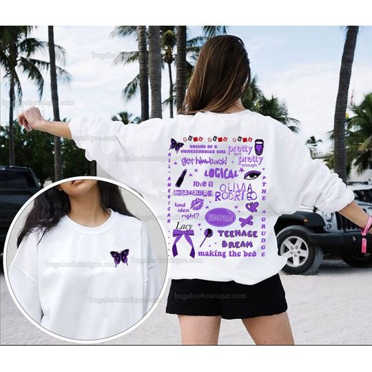 Discover Olivia Rodrigo GUTS Album Shirt, Olivia Rodrigo Merch Shirt