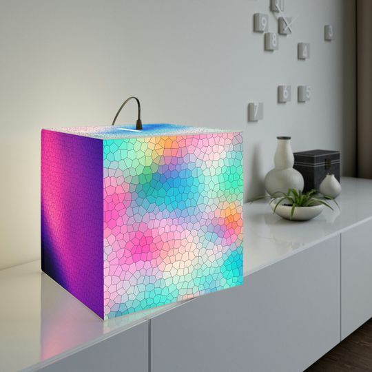 Discover Colorful Light Cube Lamp