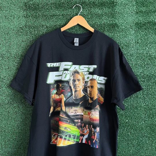 Discover Vintage Style The Fast and Graphic Tee The Furious 2001 Movie