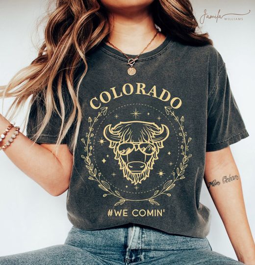 Discover Colorado We Comin Shirt, Colorado Football Fan