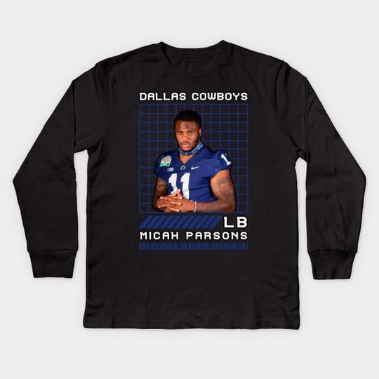 Discover Micah Parsons - Kids Long Sleeve T-Shirt