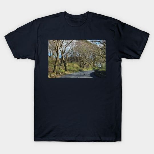 Discover Irish country road 6 - Ireland - T-Shirt