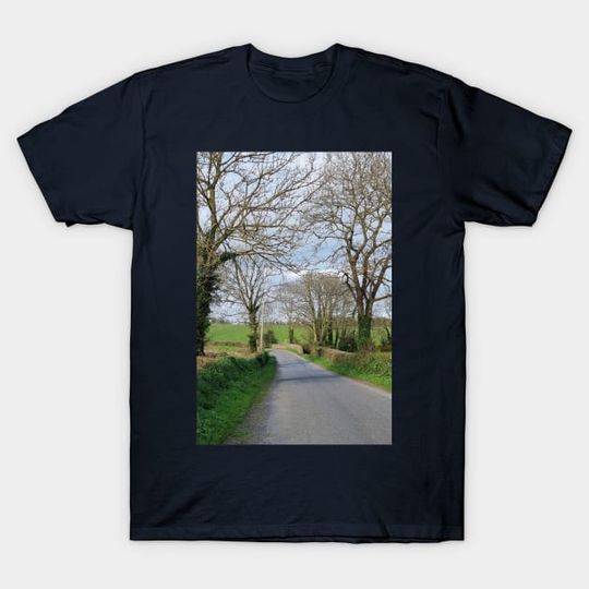 Discover Irish country road 2 - Ireland - T-Shirt