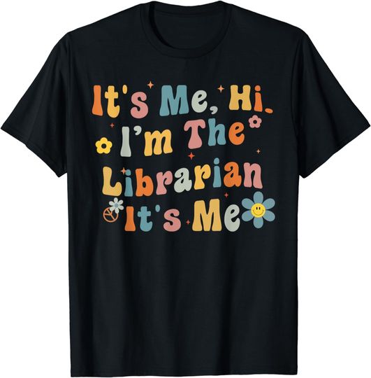 Discover Back to School It's Me Hi I'm The Librarian Summer Reading T-Shirt