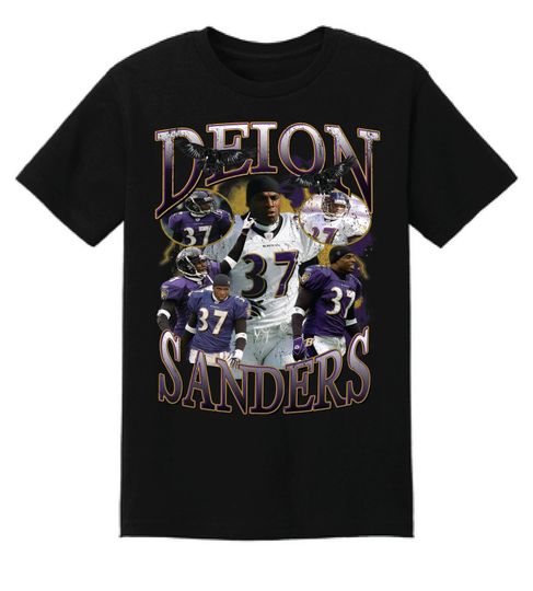 Discover Deion Sanders Ravens Vintage 90's Style Shirt