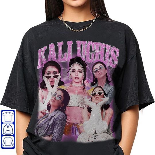 Discover Kali Red Uchi Moon In Venus Fall Tour Shirt, Kali World Tour 2023 Shirt