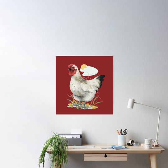 Discover Spring Chicken Poster