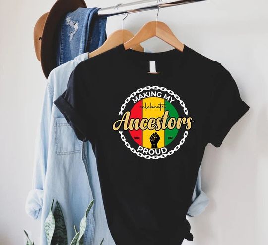 Discover Juneteenth 1865 Shirt, Juneteenth Woman Men Shirt, Free-ish since 1865 Tshirt