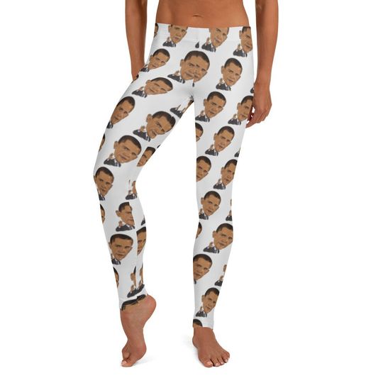 Discover Barry Obama Leggings, Women's Teen USA Political Inspired Democratic Vote Stretch Pants