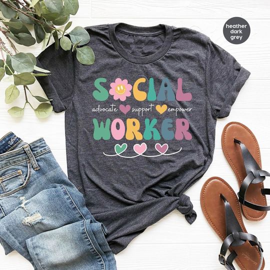 Discover Social Worker Gift T-Shirt for Graduation and Appreciation