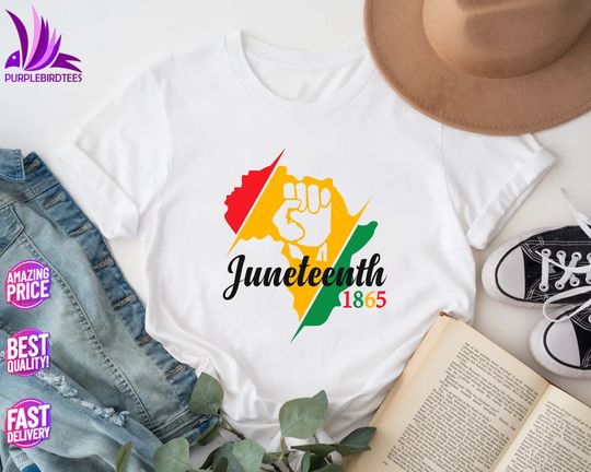 Discover Juneteenth Shirt, Black Lives Matter Tee, Since 1865 Shirt, Freeish Since 1865 Shirt