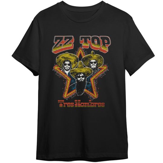 Discover ZZ Top Tres Hombres Tour 2023 T-Shirt