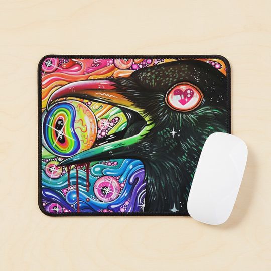 Discover GlitterCrow Mouse Pad