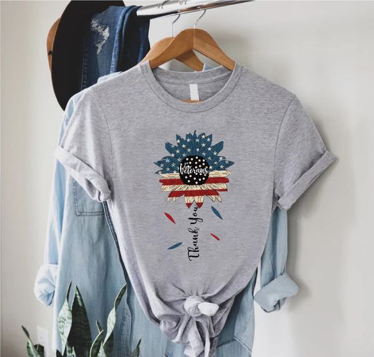 Discover Thank You for Your Service Veterans Shirt, American Flag Shirt, Veterans Day Gift