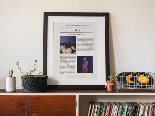 Discover Olivia Rodrigo Guts Poster Room Decor