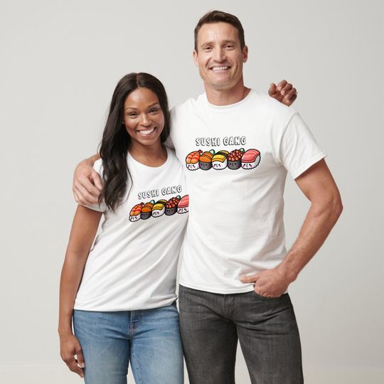 Discover Sushi Gang T Black Shirt