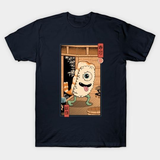 Discover Yokai Sushi in Edo - Sushi - T-Shirt