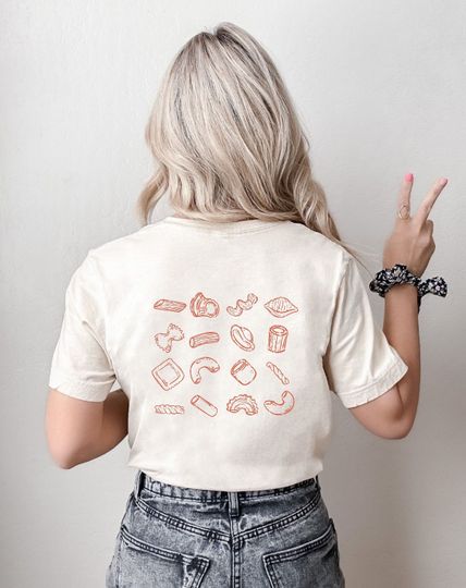Discover Spaghetti tshirt gift for food lovers pasta tshirt gift for chef