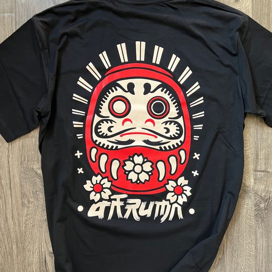 Discover Japanese T-Shirt, Daruma Doll Asian Art Graphic Design