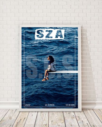Discover SZA - SOS Album Poster / Album Cover Poster