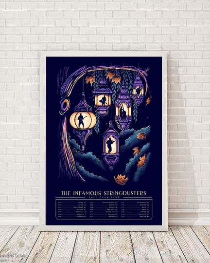 Discover The Infamous Stringdusters Fall Tour 2023 Poster