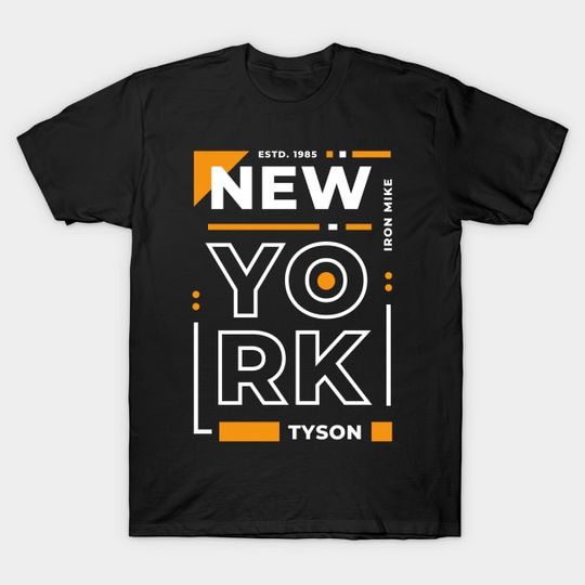 Discover Iron Mike Tyson Newyork Legendary Boxing T-Shirt