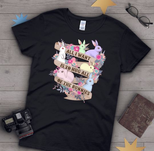 Discover Rabbit Shirt, Women Men, Rabbit Lover Gift, Cute Bunny T-shirt