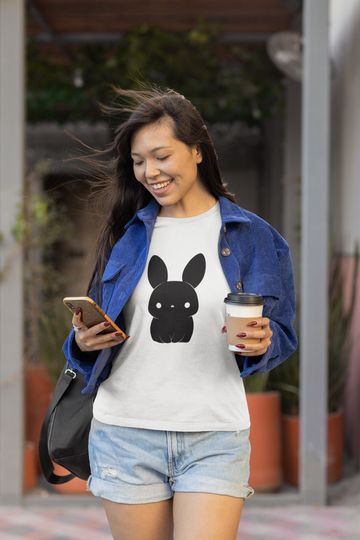 Discover Bad Bunny Long Sleeve, Cute Bunny Tee, Rabbit Shirt