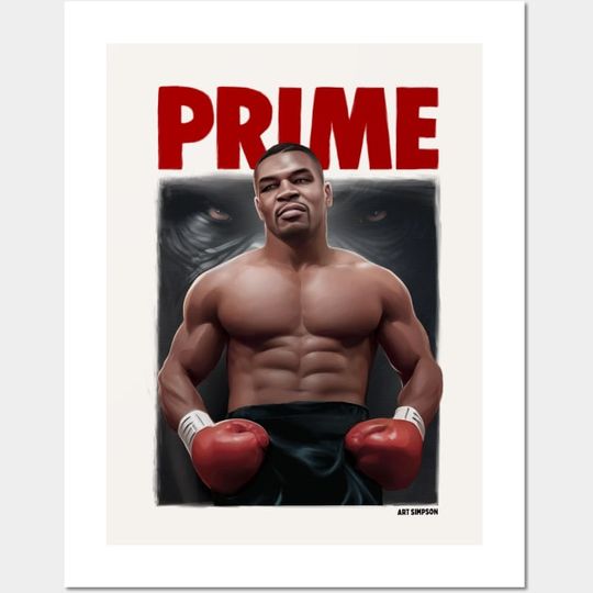 Discover Iron Mike Tyson Legendary Boxing Poster