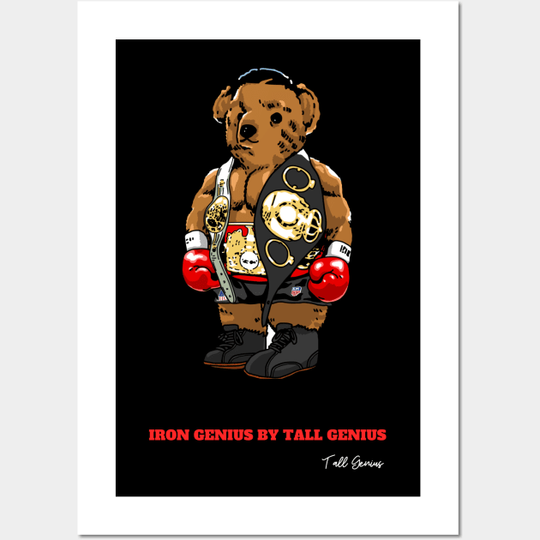 Discover Iron Mike Tyson Legendary Boxing Poster