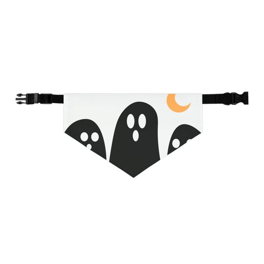 Discover Pet Bandana Collar Halloween Ghosts Boo