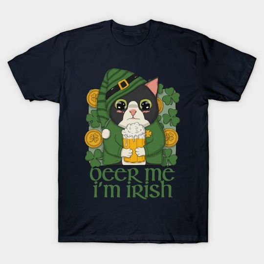 Discover Beer Me I'm Irish - St Patrick - T-Shirt