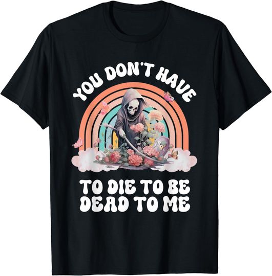 Discover Sarcastic Skeleton T-Shirt