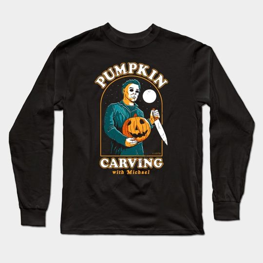 Discover Carving With Michael - Halloween - Long Sleeve