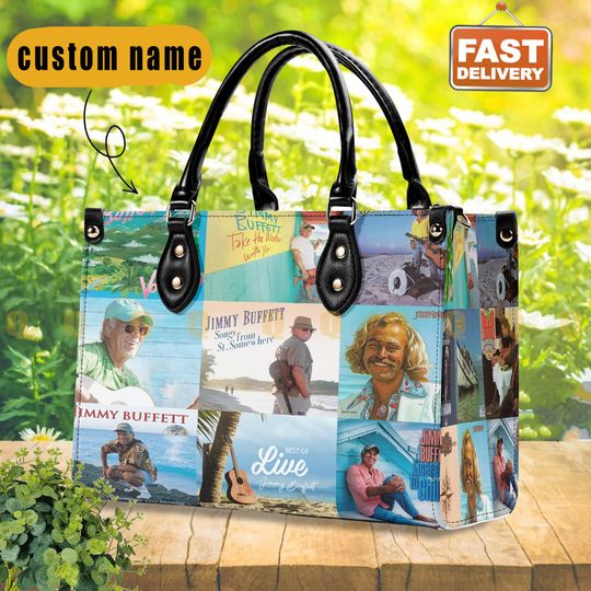 Discover Jimmy buffett Music Leather Bags