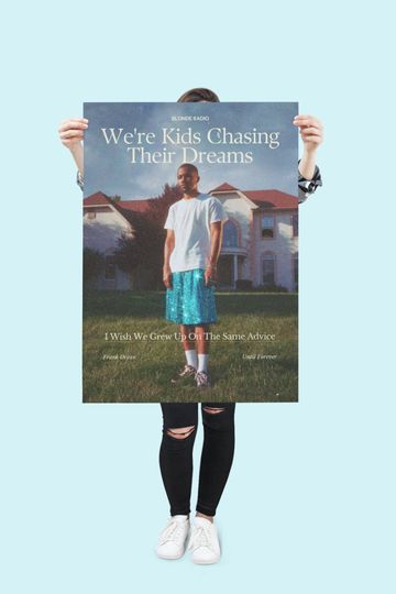 Discover Frank Ocean Poster Art, Music Poster