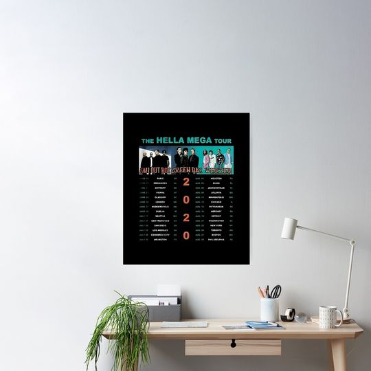 Discover Hella Mega Tour Poster Collection