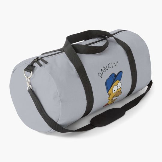 Discover Dancin' Homer The Simpsons Duffel Bag