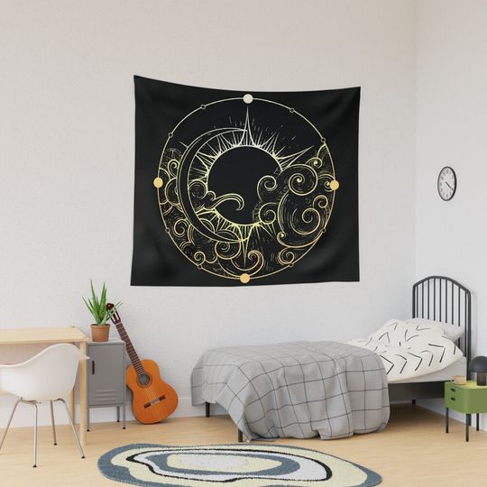 Discover Sun and Moon Tapestry