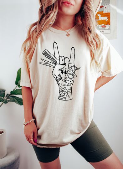 Discover Hair Stylist Tshirt, Licensed Hairapist,Gift For Hairdresser