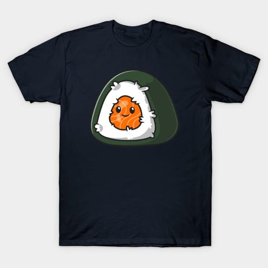 Discover Cute Onigiri Cartoon - Cute Onigiri Cartoon - T-Shirt